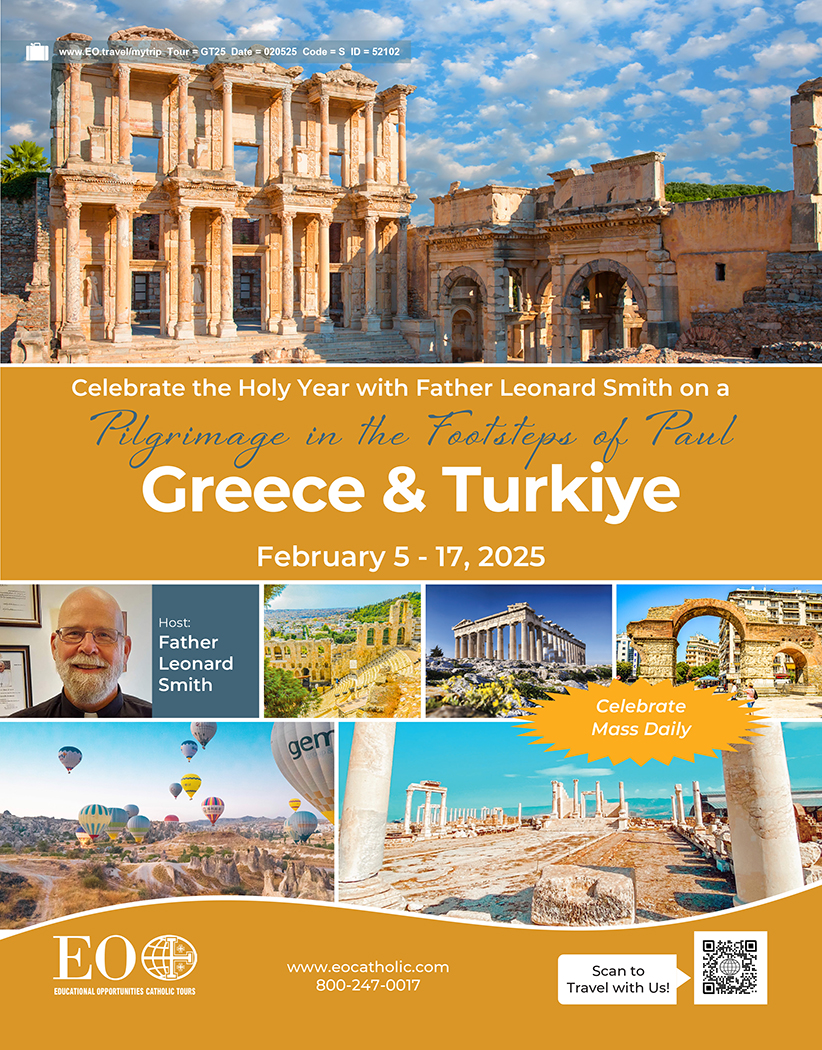 Pilgrimage to Greece & Turkiye flyer